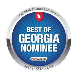 Best of Georgia 2026 nominee badge, Georgia Business Journal
