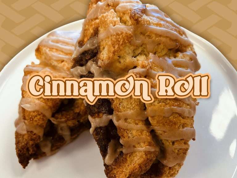 Cinnamon Roll gluten-free scone